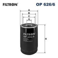 Filtron ÖLfilter OP 626/6 FüR