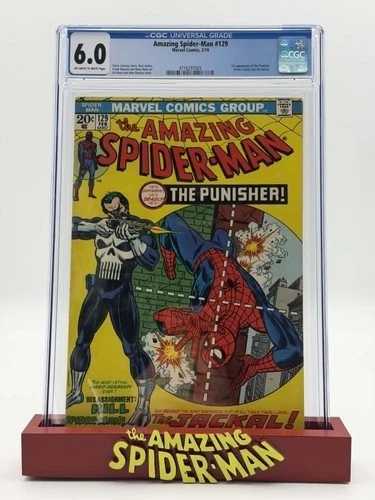 Amazing Spider-Man #129 1974 Marvel CGC 6.0 Comic Book 1st App Punisher