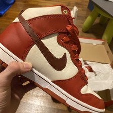 Nike Dunk High Red/White for Sale | Authenticity Guaranteed | eBay
