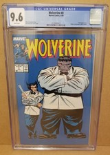 WOLVERINE #8 CGC 9.6 NM+ WP CLASSIC HULK COVER/STORY 1989 BUSCEMA ART
