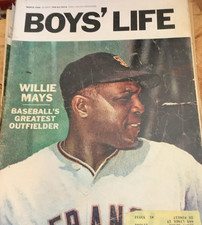 Boys' Life Magazine March 1966 Willie Mays San Francisco Giants