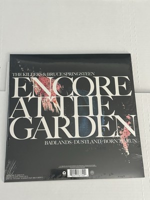 THE KILLERS BRUCE SPRINGSTEEN ENCORE AT THE GARDEN VINYL