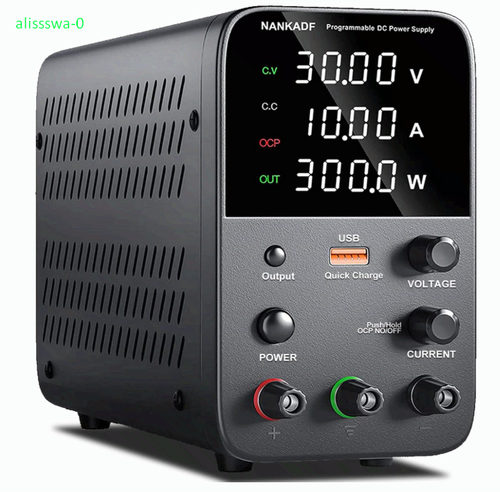 DC Variable Power Supply 30V 10A, Adjustable Bench Supply with USB QC - Picture 1 of 12