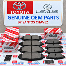2014-2019 Toyota Highlander Front Rear Brake Pad Set Genuine Oem Part 2014-2019 Toyota Highlander Front Rear Brake Pad Set Genuine Oem Part