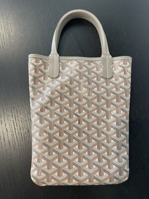 ★送料込♪【GOYARD】Poitiers パウダーピンク Claire-Voie Bag Goyard Goyardine Pink Poitiers Claire-Voie Mini Tote Bag
