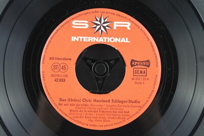 7'' - Das CHRIS HOWLAND Schlager-Studio - Carmela Corren - Bei mir bist du schön