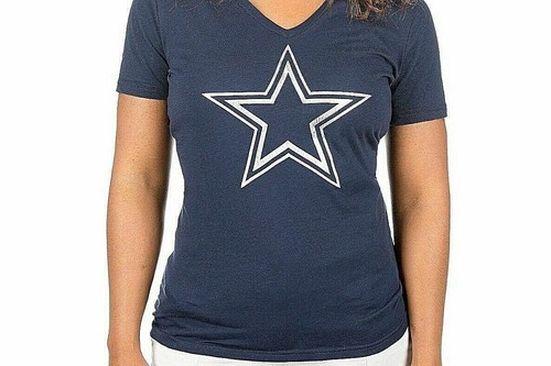 Dallas Cowboys NFL Ezekiel Elliott #21 Ruby Name & Number Women's Shirt , 2X - Picture 3 of 4