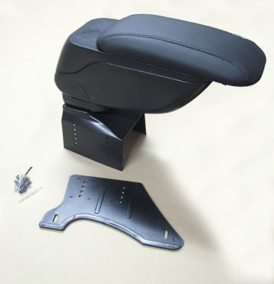 Accoudoir Central Simili Cuir Noir Pour Toyota Aygo, Corolla, Avensis, Verso - Neuf
