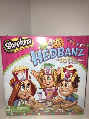 Shopkins Headbanz Game Quick Question Game For 2 To 6 Players Ages 7+ SpinMaster
