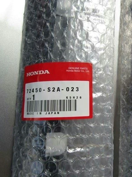 HONDA S2000 S2K AP2 VENTANA LATERAL IZQUIERDA TIRA DE CLIMA MOLDURA MOLDURA SELLO ORIGINAL OEM Foto 2 de 2