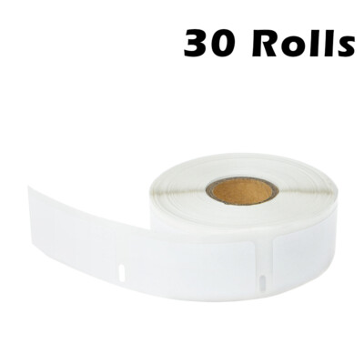 30Rolls 25mm x 54mm Multipurpose 500 Labels 30336 for Dymo Labelwriter 450 Duo