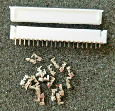 MARKENLOS 1 Paar CRIMP SET JST XH 2,54 mm 20-Pin Stecker + Buchse