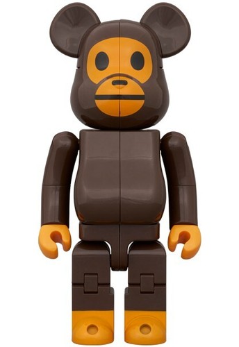 MEDICOM TOY BE@RBRICK × TRANSFORMERS OPTIMUS PRIME BABY MILO 400% A BATHING APE - Picture 5 of 6