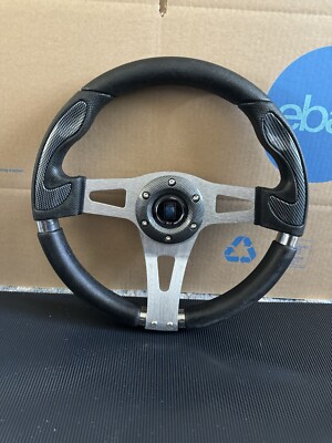 330mm Dish Steering Wheel - Fit 6 hole Hub Like Vertex Nardi NRG Grip