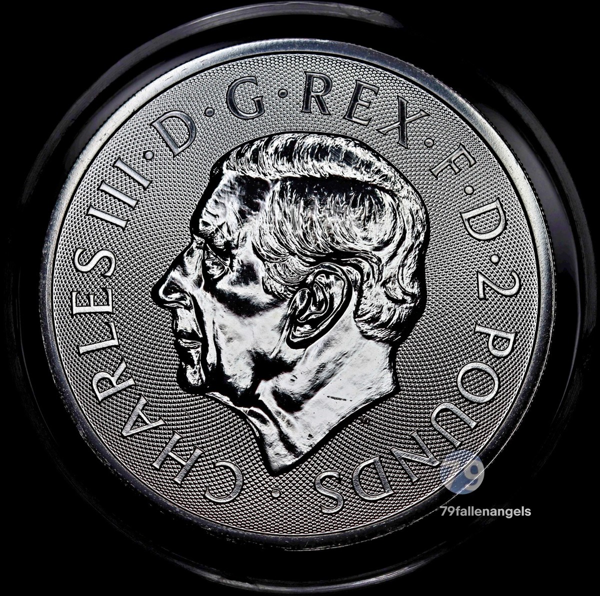2024 Britannia & Liberty Silver 1 oz Royal Mint UK Coin BU .999