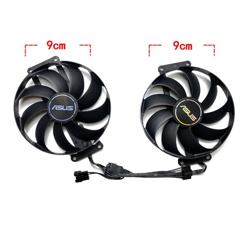 T129215SU Cooling Fans for ASUS RTX3060ti 3060 3050 DUAL MINI OC V2 Graphic Card - Picture 4 of 18