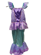 JerrisApparel Girls Princess Mermaid Costume Cosplay Party Dress Medium Youth