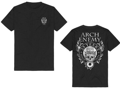 ARCH ENEMY - 25 Years Pocket Crest - Big Shirt Plus Size XXXXL 4-XL Oversize  