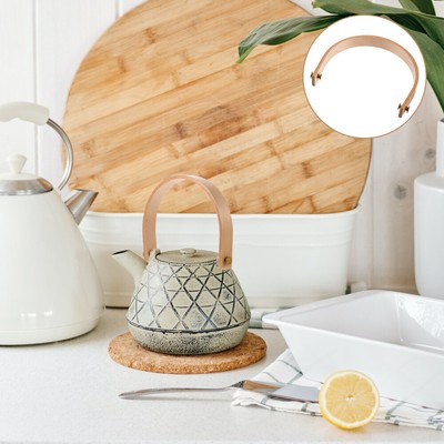 2 Sets Kettle Practical Household Handle Retro Kettle Grip Teapot Home