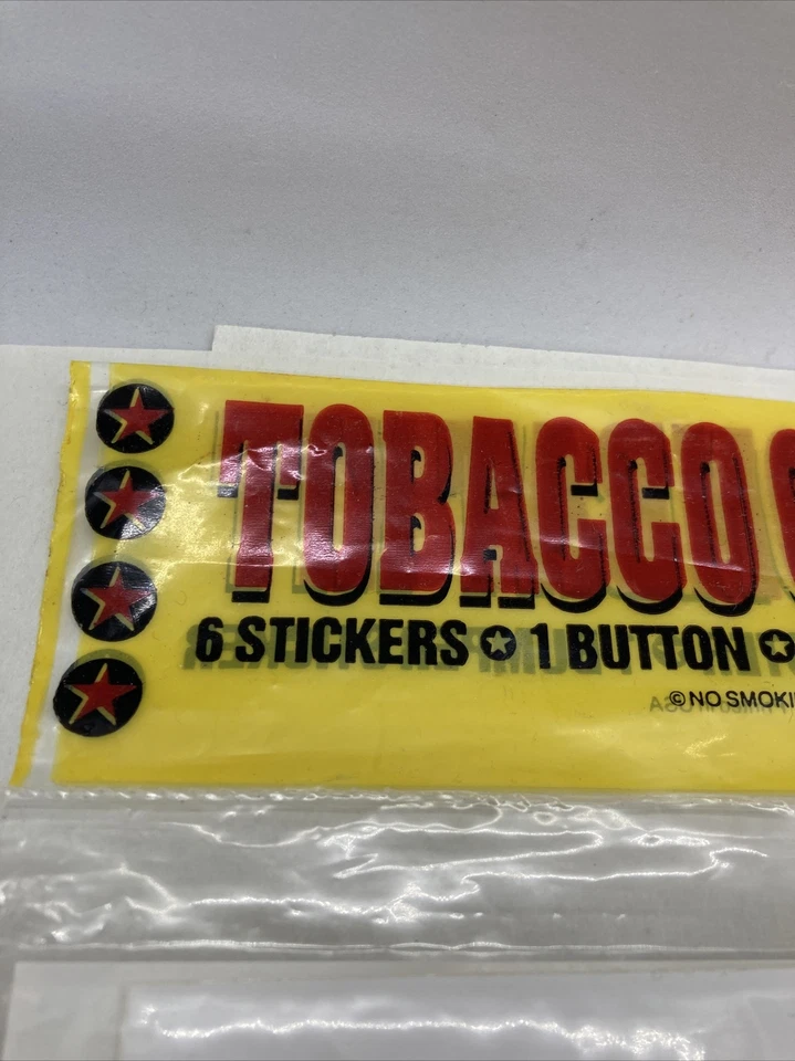 Vintage Anti Cigarette Smoke Tobacco Smoking Advertising Combat Kit Sealed/ 1991 - Image 3 of 4