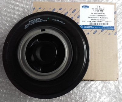 NEW FORD GRAND C-MAX MK2 CRANKSHAFT PULLEY 1718502 BM5G-6B319-BC 
