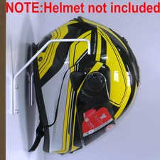 Helmet Hanger Wall Mount Display Rack for Motorbike/Hockey/Baseball/Bat Helmet