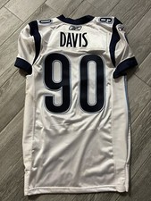 2010 Game Worn Reebok Adrian Davis Toronto Argonauts CFL Football Jersey Sz 42