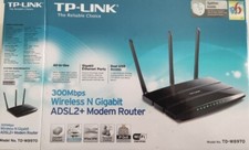 MODEM ROUTER TP-LINK TD-W8970 300MBPS WIRELESS N Gigabit ADSL2+ Modem Router
