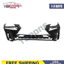 Fits 2018-2021 Lexus NX300/300h Park Holes #LX1000348 Primed Front Bumper Cover