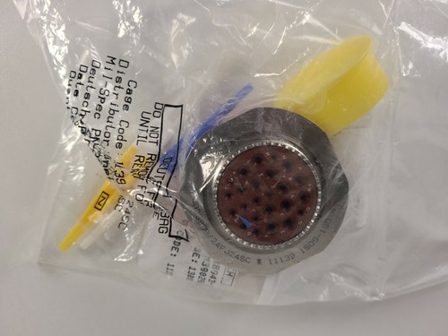 BTC / Deutsch D38999/24FJ24SC Mil-Spec Connector + Contacts - Picture 3 of 5