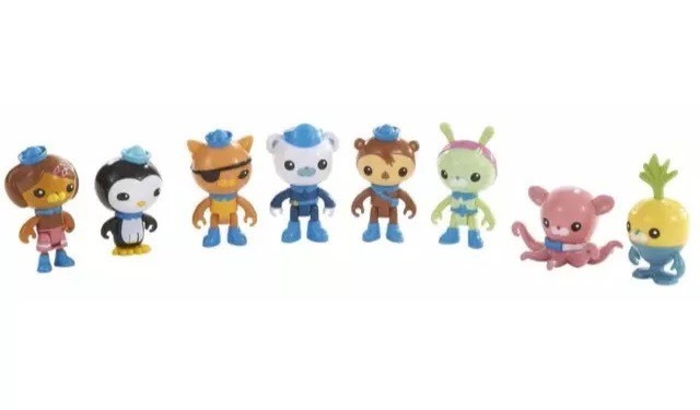 Octonauts 8 Octo Crew 8 Pack + RC GUP B R/C Remote Octonauts 8 Octo Crew 8 Pack + RC GUP B R/C Remote
