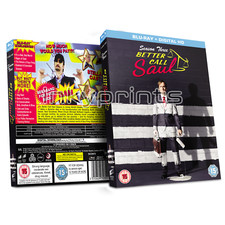 Better Call Saul Season 3 Bluray Slipcover Only Custom Handmade NO DISC 