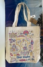 Walt Disney World 50th Starbucks Been there Magic Kingdom Canvas Tote Bag NWT