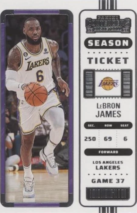 2022-23 Panini Contenders - LeBron James #36