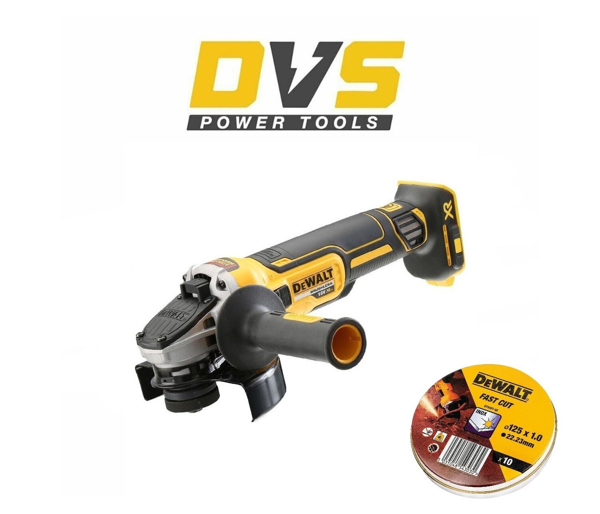 DeWalt DCG405N 18v XR Cordless Brushless 125mm Angle Grinder