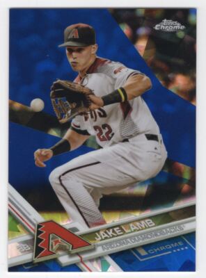 2017 Topps Chrome Sapphire Edition Print Run 250 Jake Lamb #331 Arizona
