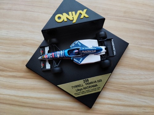 Modellino Onyx 1995 F1 Ukyo Katayama Tyrrell Yamaha 023 scala 1:43 - Foto 18 di 23