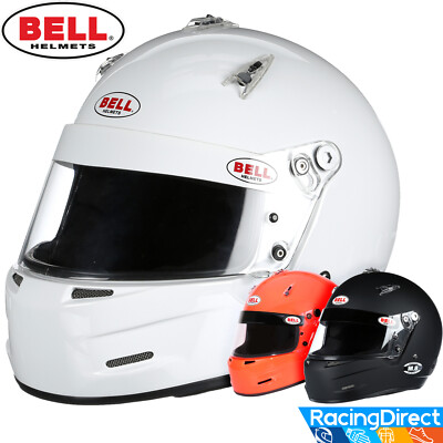 Bell SA2020 Auto Racing Helmet Auto/Kart Snell White