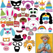 Kids Birthday Party Photo Booth Props