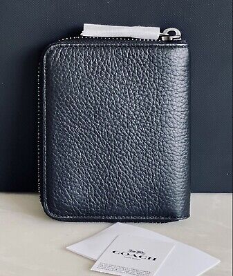 NWT COACH BLACK/MULTI LEATHER ZHU JINGYI REXY SMALL ZIP NWT COACH BLACK/MULTI LEATHER ZHU JINGYI REXY SMALL ZIP