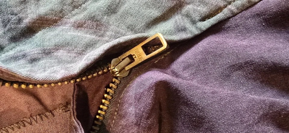 PANTALONES CAMUFLAJE A PRUEBA DE VIENTO INGLÉS BRITÁNICO INDOCHINA FRANCESA DE LA SEGUNDA GUERRA MUNDIAL 47/53 GGED & CREMALLERA Foto 2 de 4