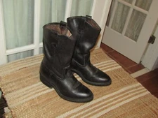 Red Wing USA Pecos Style 189 Black Leather Boots Men's Size 5 D Soft Toe