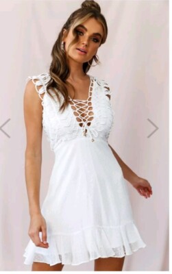 chinese dress ladies Leilani Lace Short Dress – GALINA COUTURE