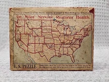 Dr Miles' Nervine Restores Health U.S. Puzzle Bayer