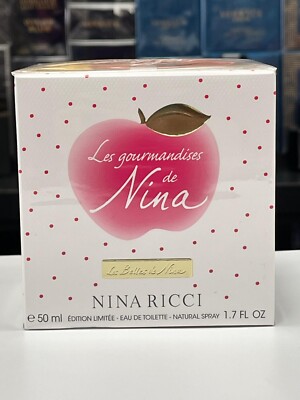 Nina Ricci Les Gourmandises De Nina Eau de Toilette for Women 1.7 fl. oz. / 50ml