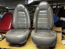 98-02 Ford Explorer Ranger Gray Leather Bucket Seats
