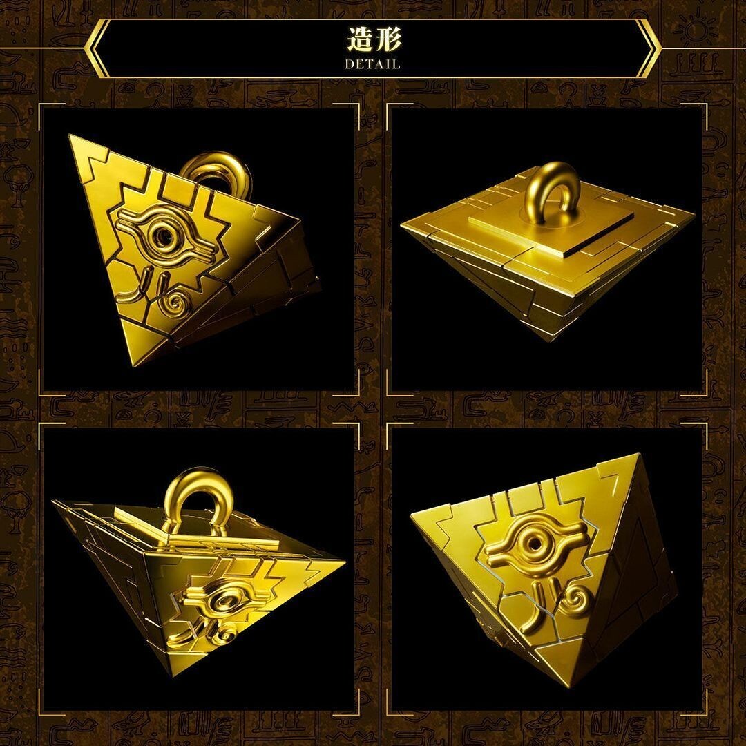 BANDAI Yu-Gi-Oh Millennium Puzzle Complete Edition figure LED