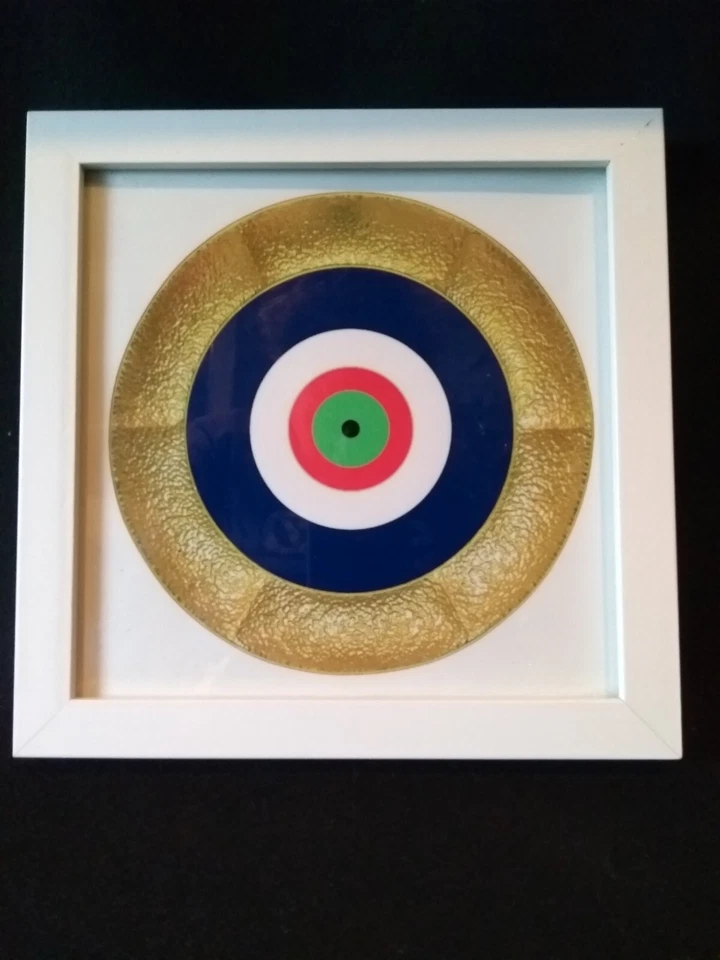 Vintage Photograph of Concentric Circles, Evil Eye Vs MOD Vs RAF, High Grade GSM - Image 2 of 2