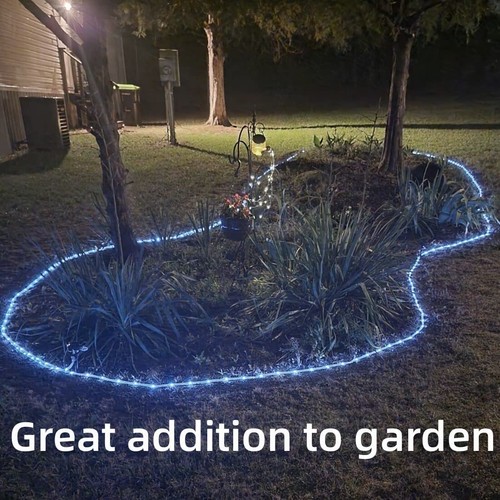 2PACK 8Modes Solar Rope Lights Outdoor Waterproof 32M 300LED Fairy String Lights - Picture 14 of 15