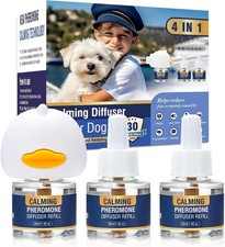 Dog Pheromone Calming Diffuser 4 in 1 Appeasing Pet Pheromones Diffuser to Calm